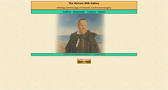 Desktop Screenshot of michaelwilkgallery.com