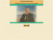 Tablet Screenshot of michaelwilkgallery.com